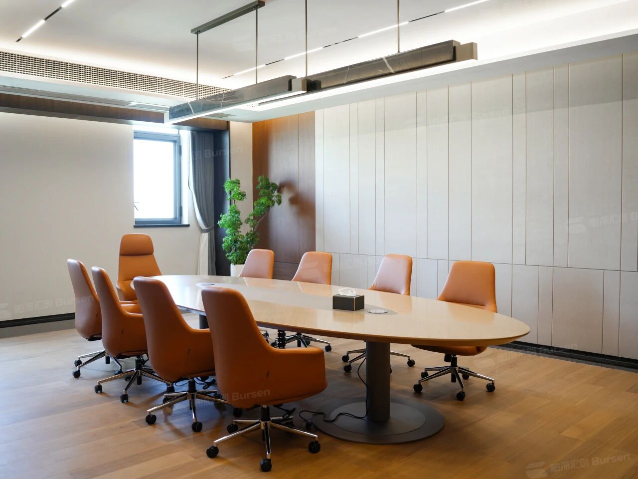 1200m ² Steel Enterprise Office Scene